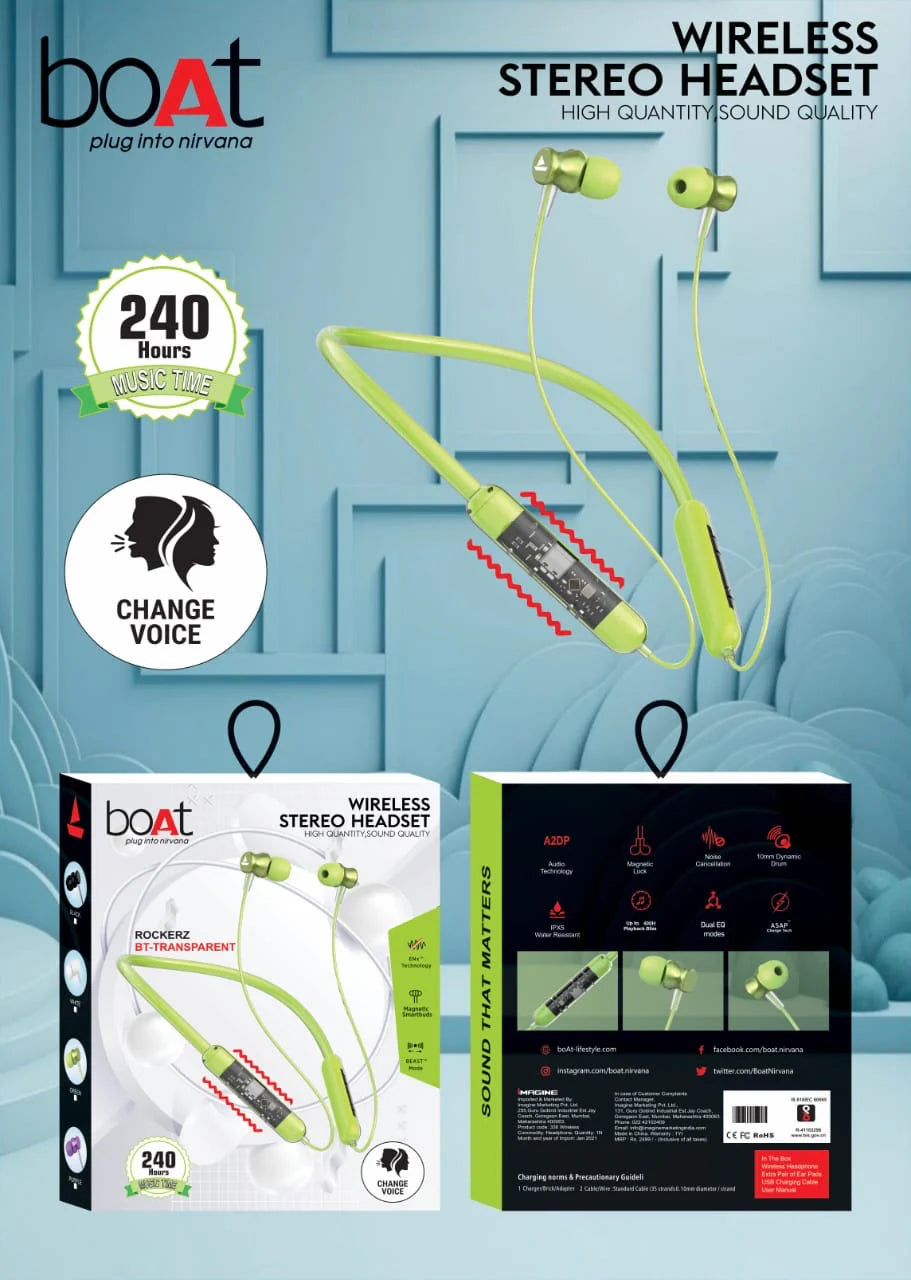 Boat Voice Changer Neckband