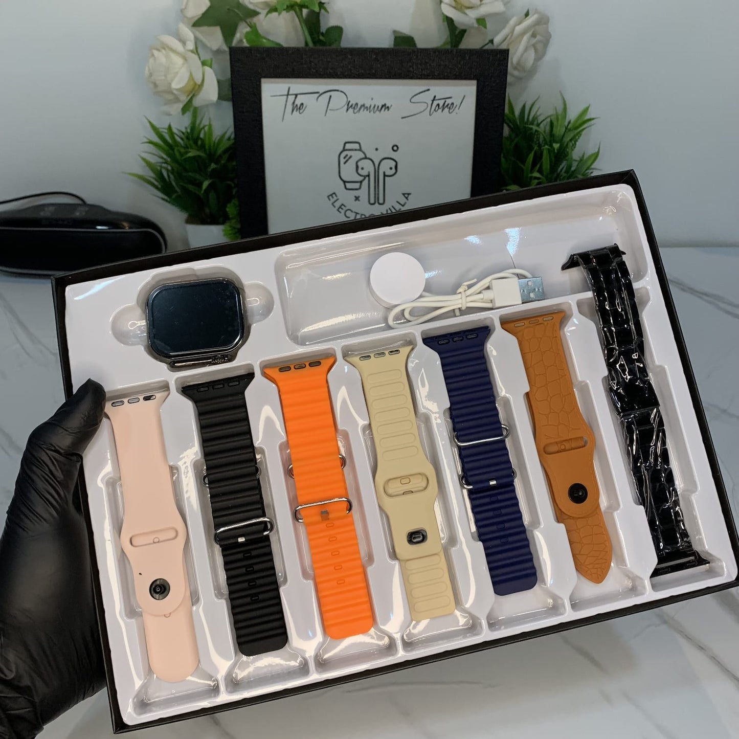 Ultra 3 Smartwatch 7 Straps