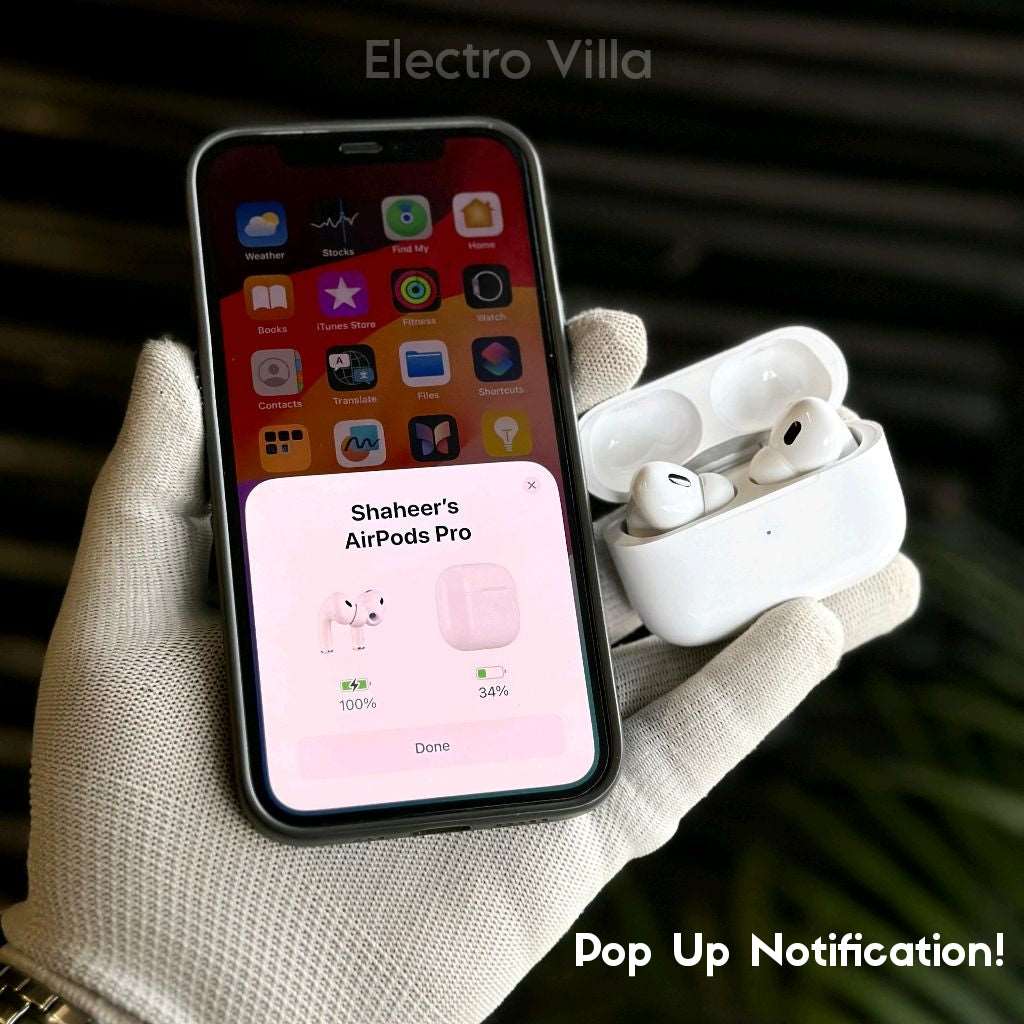 Air-Pods Pro Gen 2 with ANC working + Spatial Audio + GPS Tracking
