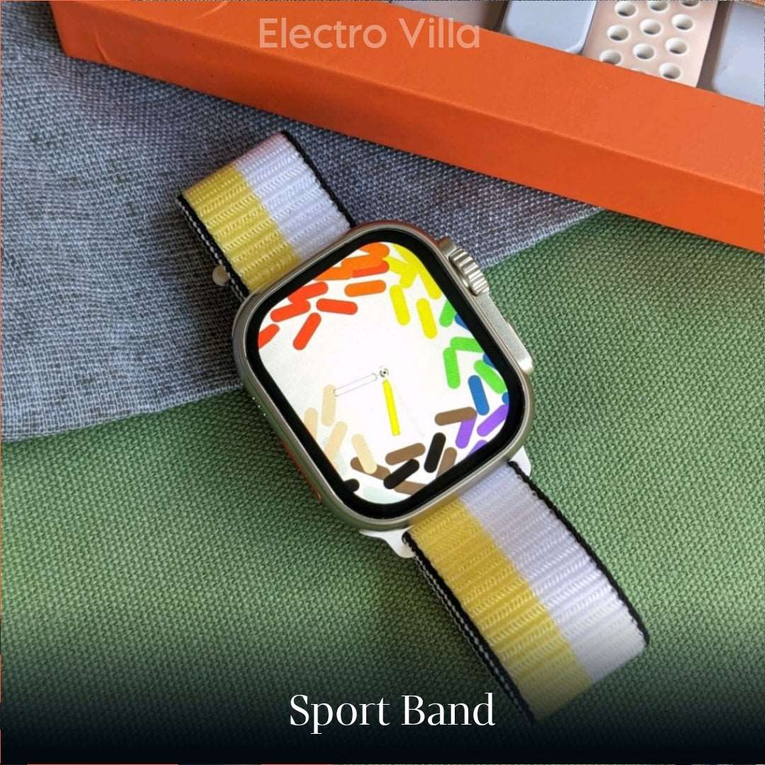 7 In 1 Smartwatch With 7 Awesome Quality Straps