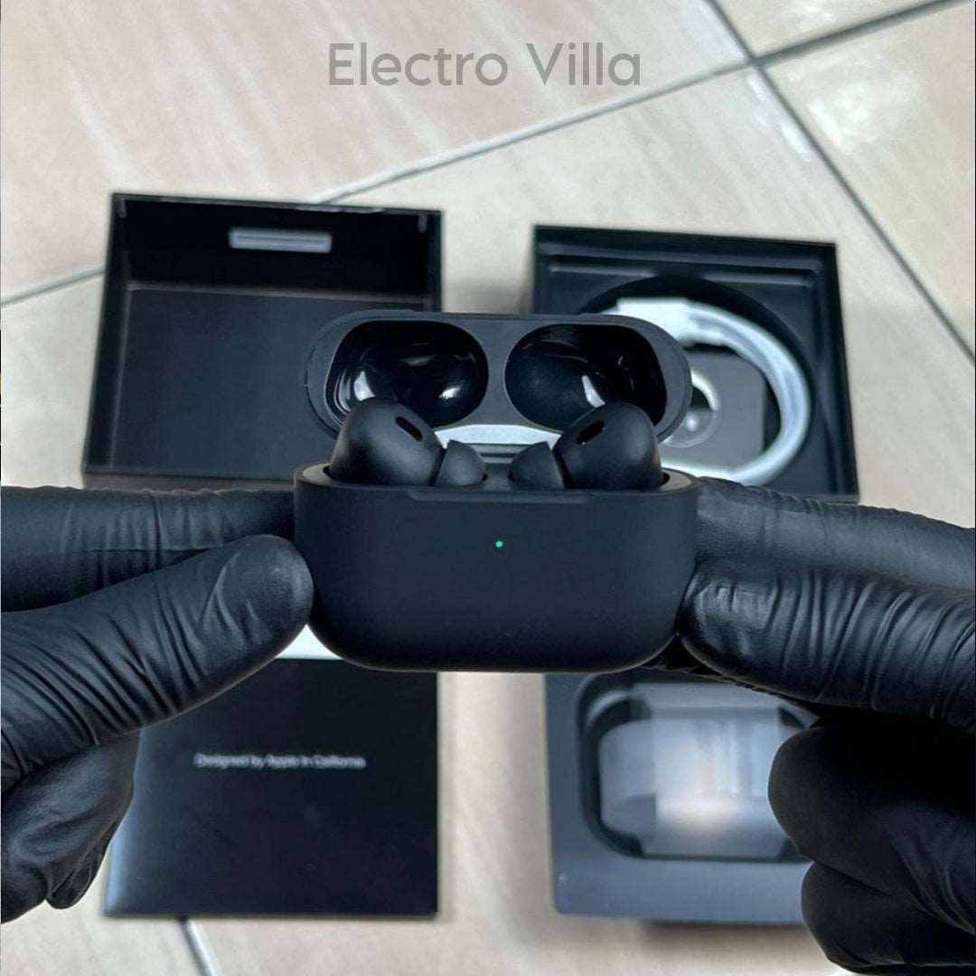 Air-Pods Pro Gen With ANC (Matt Black Edition)