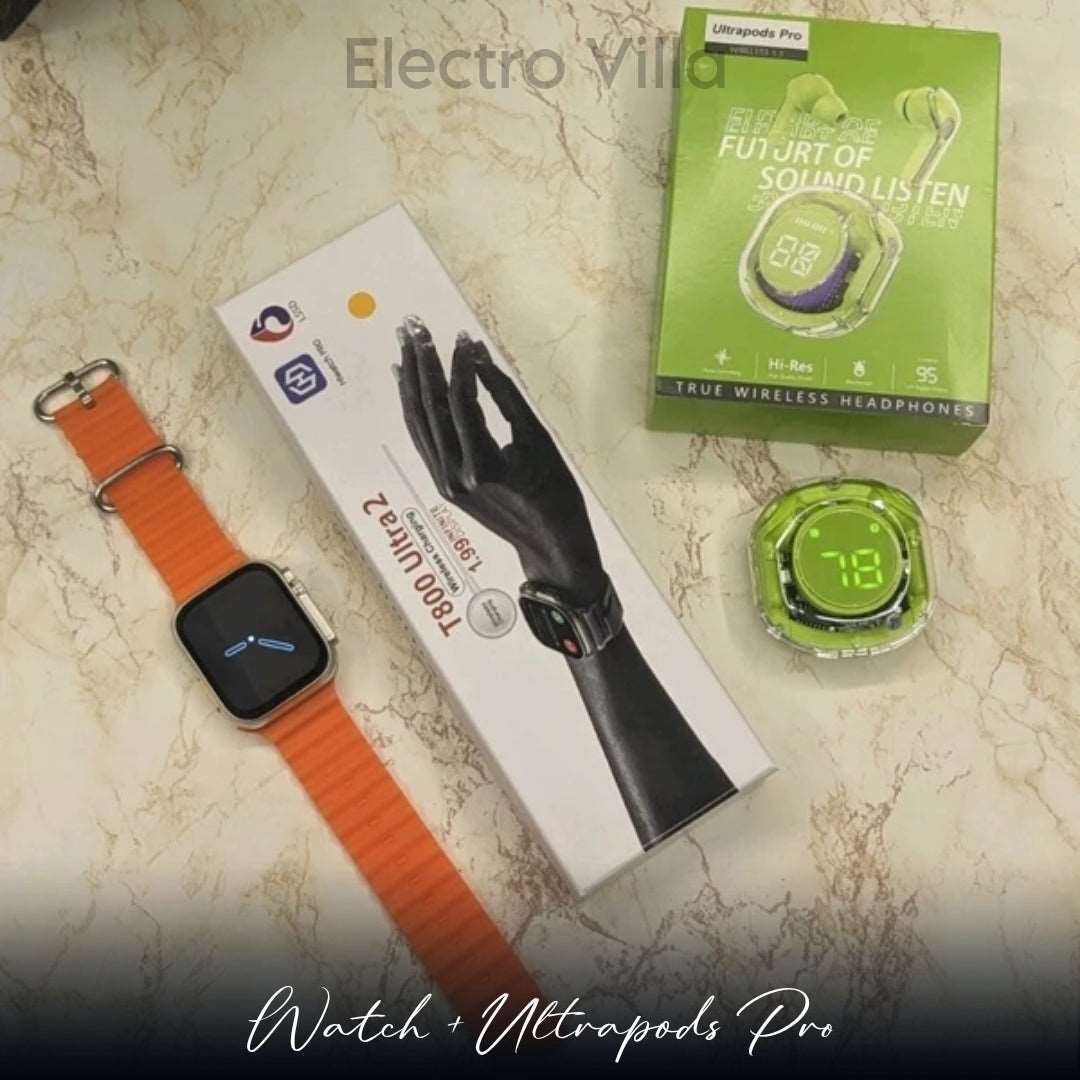 Most Awaited Budget Combo | T800 Ultra Budget Smartwatch & Ultrapods Pro