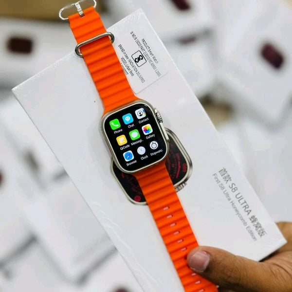 S8 Ultra Honey Comb Edition 4G Sim Watch