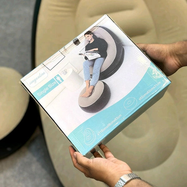 Air Sofa With Leg Rest