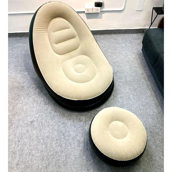 Air Sofa With Leg Rest