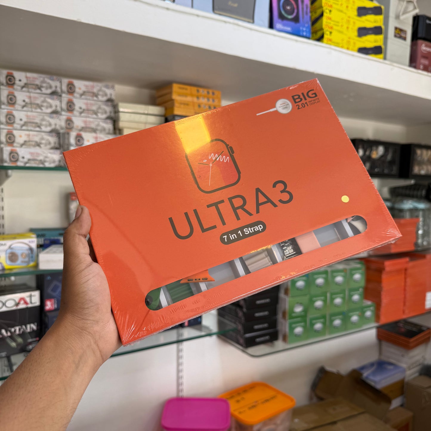 7 in 1 Strap Ultra 49MM Smartwatch Set