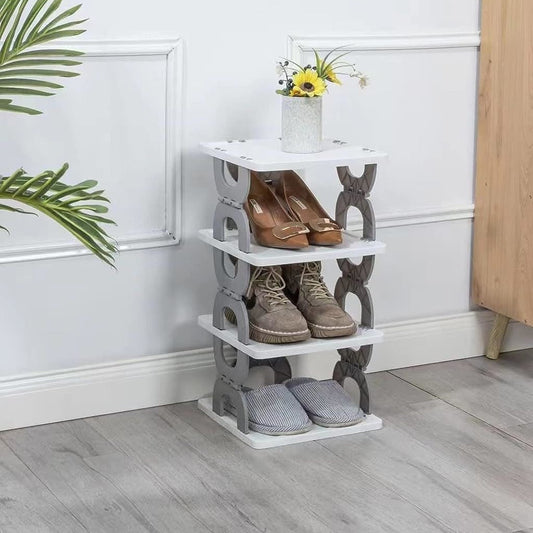 4 Layer Foldable Shoe Rack