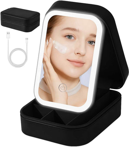 Makeup Box With Led Mirror