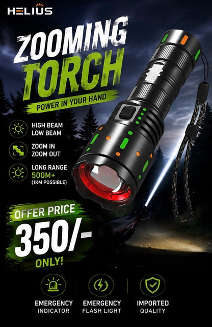 Zooming Metal Torch