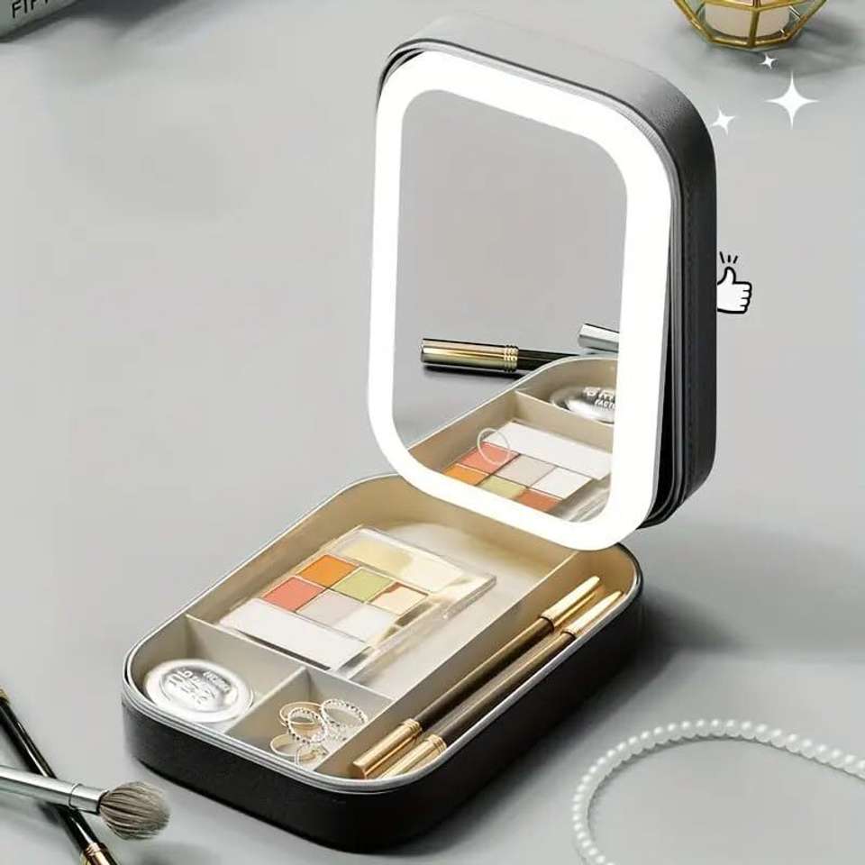 Makeup Box With Led Mirror