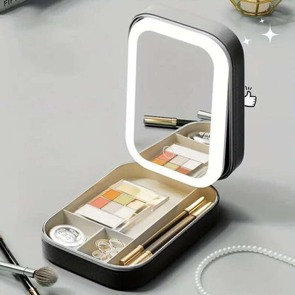 Makeup Box With Led Mirror