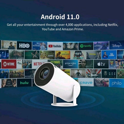 4k Portable Projector (White)