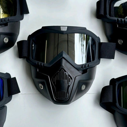 Nufra Store Goggle Mask Anti Scratch UV Protective Face & Eyewear Windproof